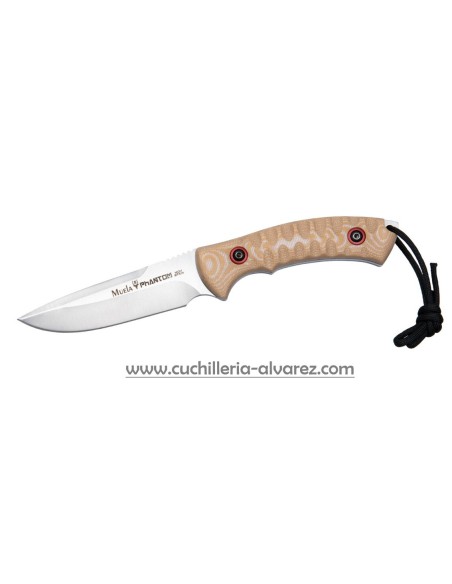 Cuchillo Muela PHANTOM-12D/K micarta color arena