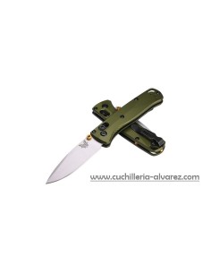 Navaja Benchmade MINI BUGOUT SAGE GREEN ALUMINIUM 533SL_10