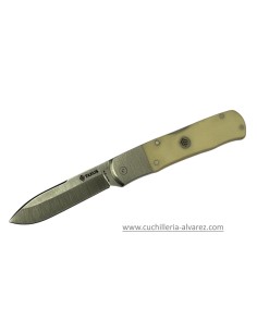 Navaja Ed. Limitada TAXUS KNIVES GENTLEMAN Blanca RWL34