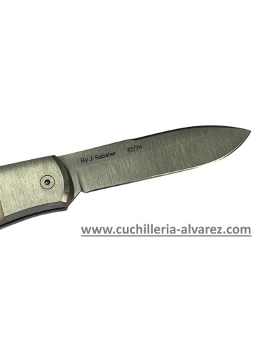 Navaja Ed. Limitada TAXUS KNIVES GENTLEMAN Blanca RWL34