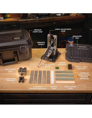Worksharp Afilador PROFESSIONAL PRECISION ADJUST Elite Knife Sharpener WSBCHPAJ-PRO-ELT