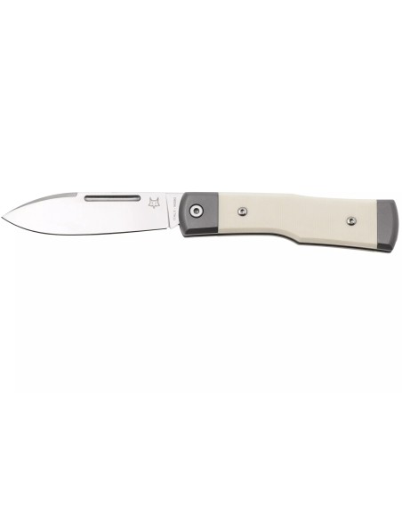 Navaja FOX GUNSTOCK Micarta blanca FX-558 BO