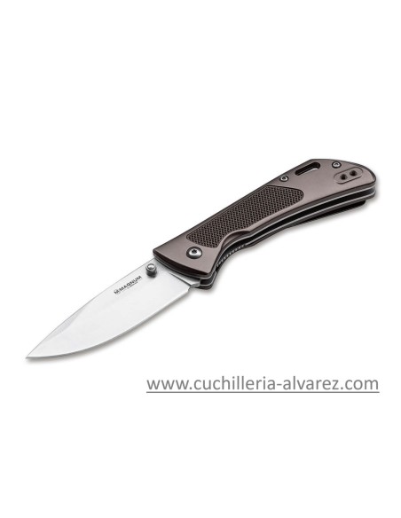 Navaja Boker Magnum Advance Checkering Dark Bronze 01RY303