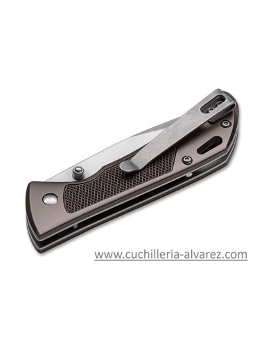 Navaja Boker Magnum Advance Checkering Dark Bronze 01RY303