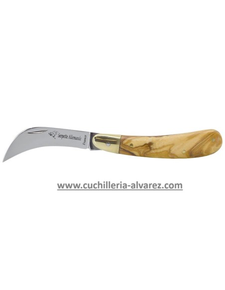 Coutellerie Chevalerias Serpette Allemande Olivo CH3041111