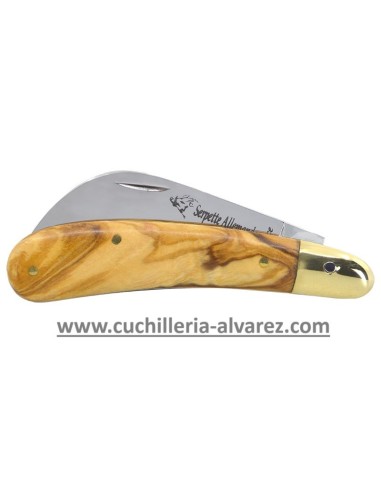 Coutellerie Chevalerias Serpette Allemande Olivo CH3041111