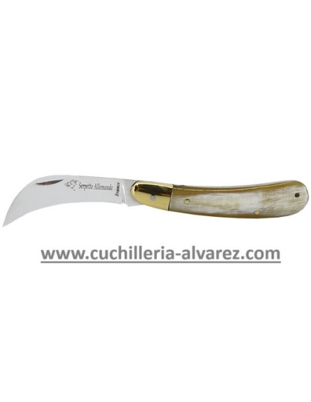 Navaja Coutellerie Chevalerias Serpette Allemande Asta de toro CH3041102