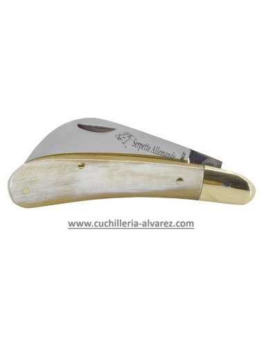 Navaja Coutellerie Chevalerias Serpette Allemande Asta de toro CH3041102