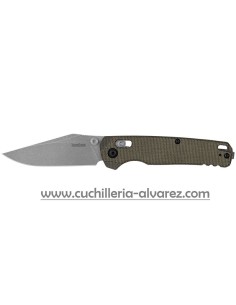 Navaja Kershaw Bel Air Micarta green KW6106