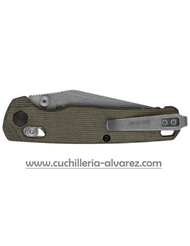 Navaja Kershaw Bel Air Micarta green KW6106