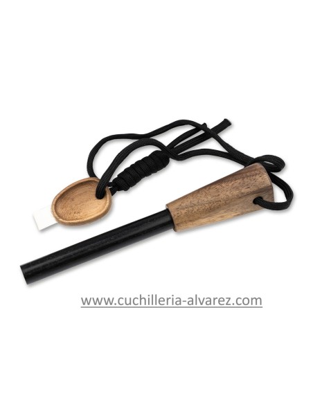 Pedernal BOKER/ Iniciador de fuego MADERA DE NOGAL 09NA008