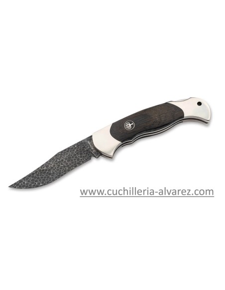 Navaja BOKER Scout Scout Bog Oak Damasco 112124DAM