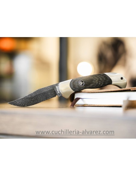 Navaja BOKER Scout Scout Bog Oak Damasco 112124DAM