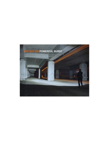 Linterna Fénix TK17 3600 lúmenes con doble interruptor