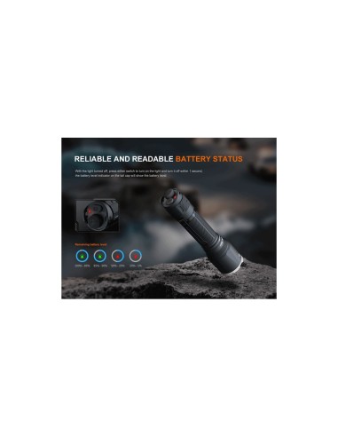 Linterna Fénix TK17 3600 lúmenes con doble interruptor