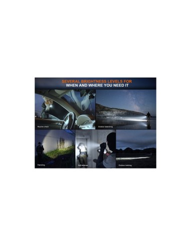 Linterna Fénix TK17 3600 lúmenes con doble interruptor