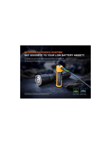 Linterna Fénix TK17 3600 lúmenes con doble interruptor