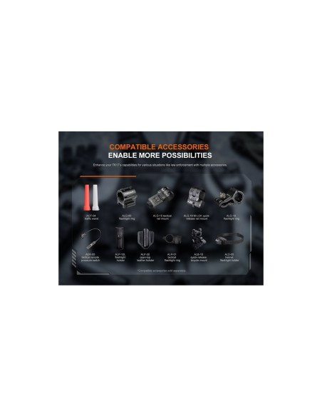 Linterna Fénix TK17 3600 lúmenes con doble interruptor