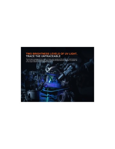 Linterna Fénix TK35R 5800 lúmenes con luz UV