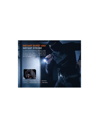 Linterna Fénix TK35R 5800 lúmenes con luz UV