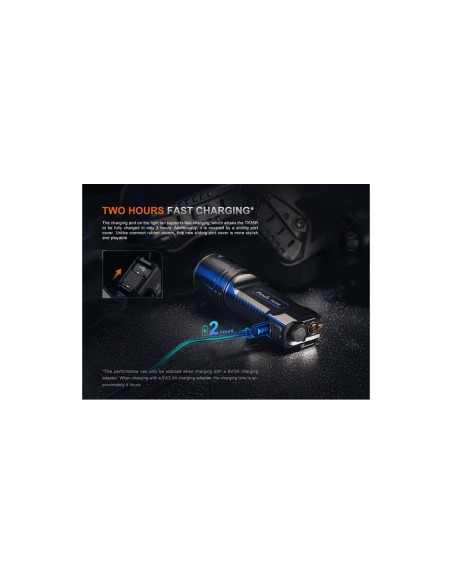 Linterna Fénix TK35R 5800 lúmenes con luz UV