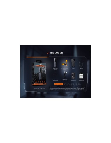Linterna Fénix TK35R 5800 lúmenes con luz UV