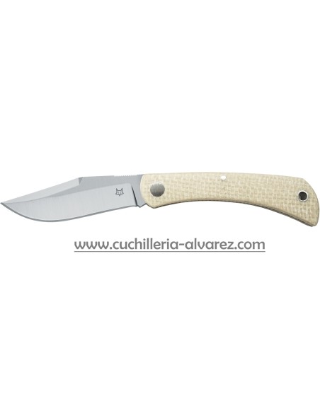 Navaja FOX LIBAR micarta blanca FX-582-MI