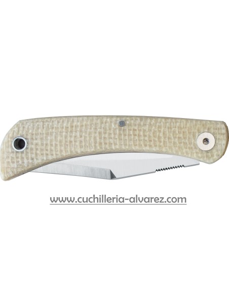 Navaja FOX LIBAR micarta blanca FX-582-MI