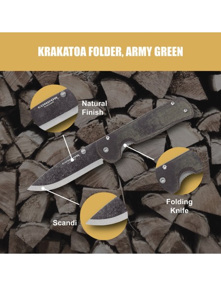 Navaja Condor Krakatoa Pliant Green army 63839