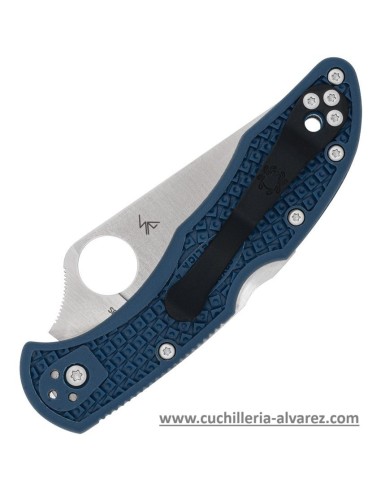 Spyderco Delica 4 Lockback Cobalt Blue C11PCBL