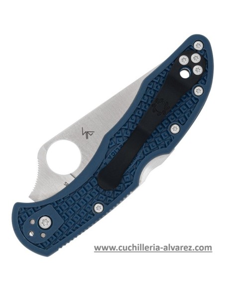 Spyderco Delica 4 Lockback Cobalt Blue C11PCBL