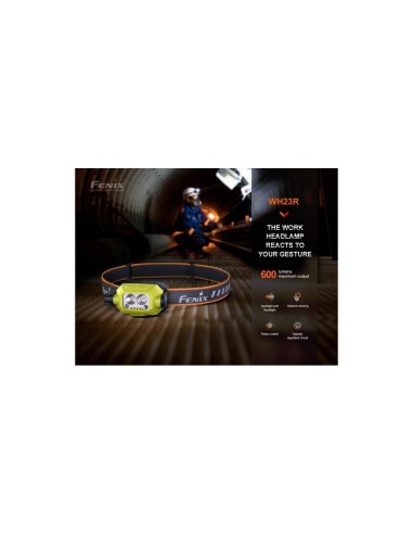 Frontal Fénix Smart 600 lumens WH23R
