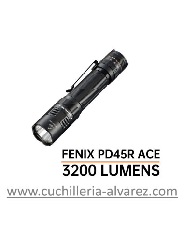 Linterna táctica multimodal Fenix PD45R ACE 3200 lúmenes