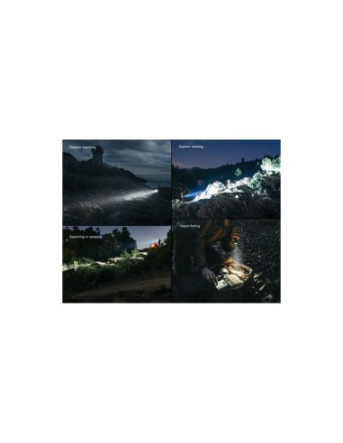 Linterna Fenix PD32R con 1400 lumens de máxima potencia, con 5 modos.