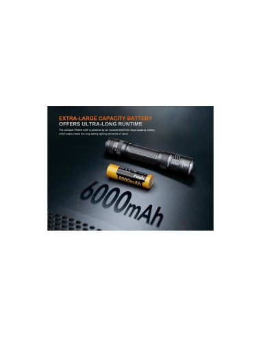 Linterna Fenix PD32R con 1400 lumens de máxima potencia, con 5 modos.