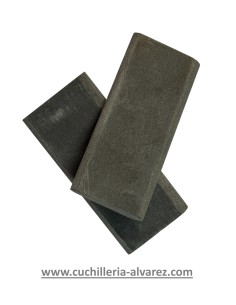 Piedra natural de los Pirineos para gubias 100X45x 6-12 mm