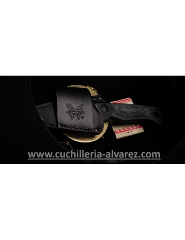 Benchmade DACIAN BLACK 203BK_02 con hoja em acero CPM-MagnaCut con acabado Cerakote negro
