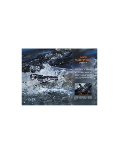 Linterna Fenix HT18R 2800 Lumens