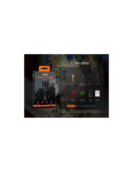 Linterna Fenix HT18R 2800 Lumens