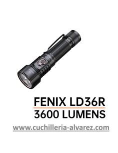 Linterna Fenix Multicolor LD36R  3600 lúmens (Recargable)