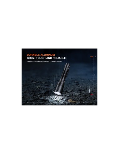 Linterna laser Fenix TK30R con potencia máxima 500 Lumens (Incluye una batería ARB-L21-6000 de 6000)