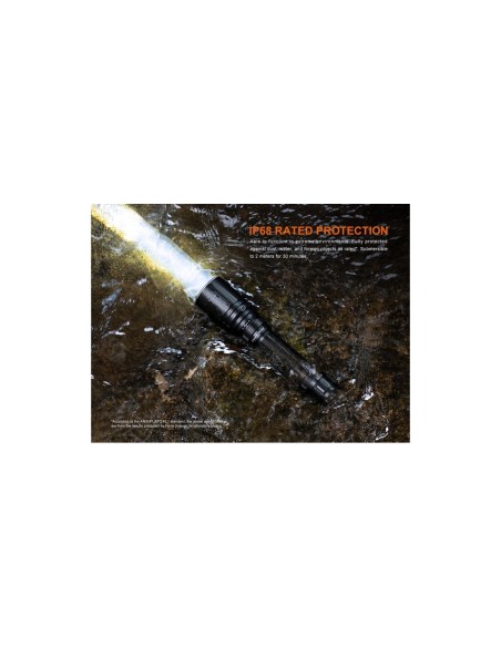Linterna laser Fenix TK30R con potencia máxima 500 Lumens (Incluye una batería ARB-L21-6000 de 6000)