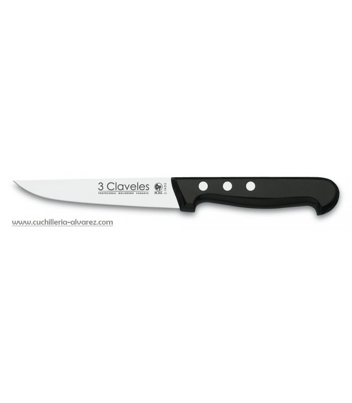 Cuchillo 3 Claveles Cocinero 12 (30cm) VE/AM/AZ/RO/BL – Pro Pesca