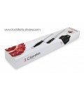 Cuchillo + chaira 3 CLAVELES 00966