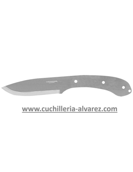 Hoja Condor Blue River Blade Blank CD62775 en acero carbono 1095