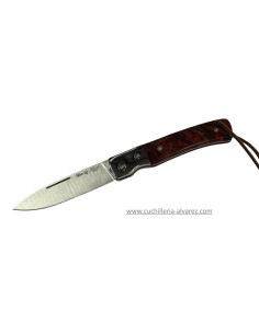 Navaja Nieto LORD Madera de haya estabilizada roja  370-V-HAYA