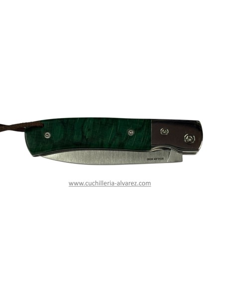 Navaja Nieto LORD Madera de haya estabilizada verde 370-V-HAYA