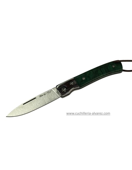 Navaja Nieto LORD Madera de haya estabilizada verde 370-V-HAYA