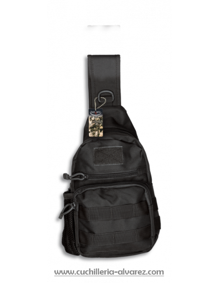 Bandolera BARBARIC NEGRA 3 LITROS 34886-NE en nylon 600D Bandolera BARBARIC NEGRA 3 LITROS 34886-NE en nylon 600D