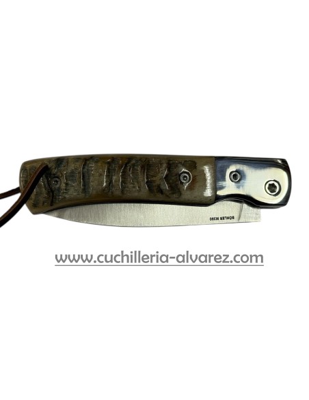 Nieto LORD Hueso Ambar 370-V-H AMBAR con hoja de acero Bohler M390